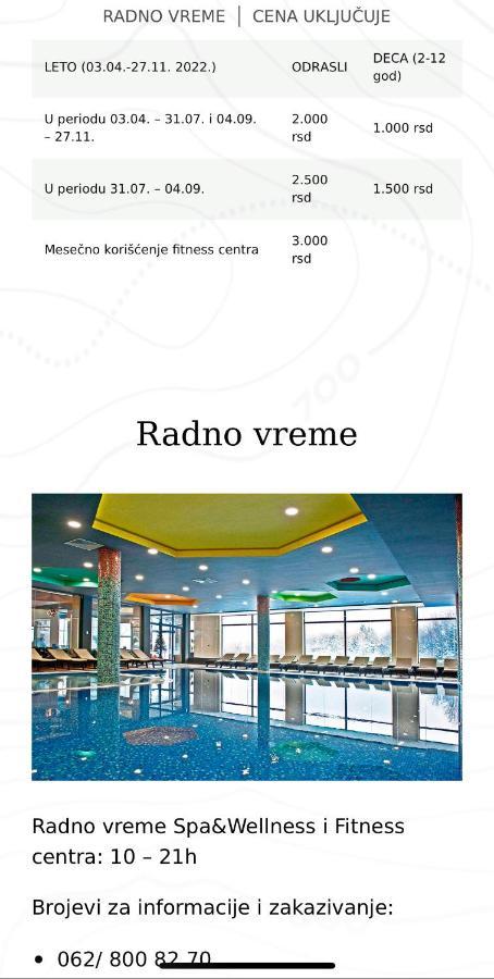 Apartman 33 Kraljevi Cardaci Kopaonik Esterno foto